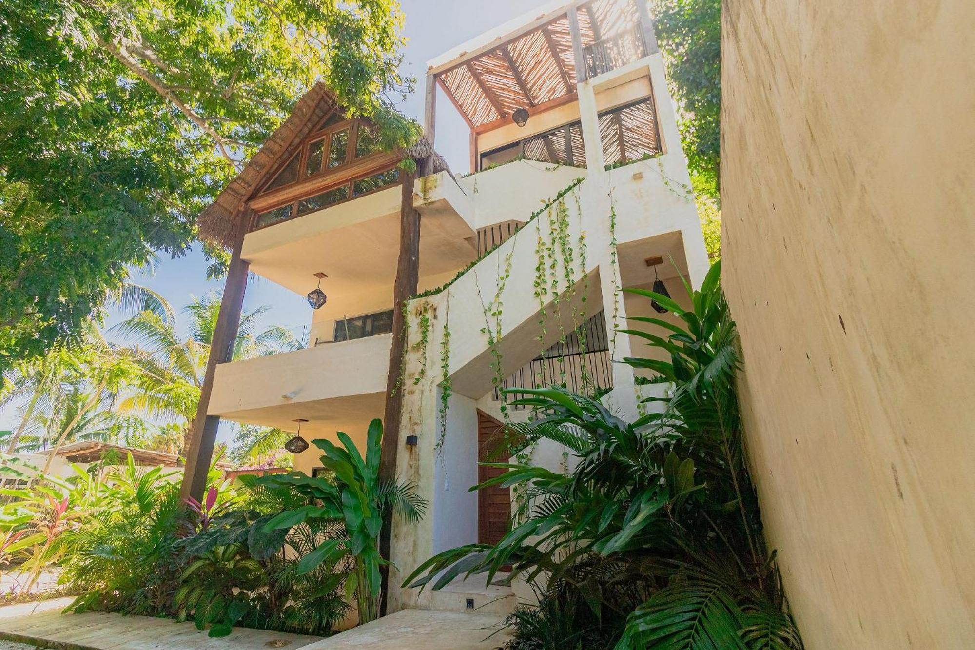 Casa De Piedra - Departamentos Bacalar- Apartment Bagian luar foto